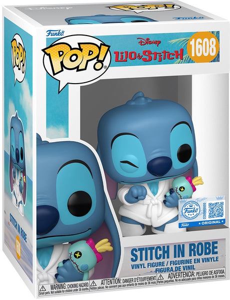 Funko Lilo Stitch Stitch in Robe Vinylfigur 1608 Unisex Pop! - neutral - Standard