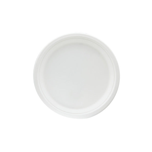 Teller rund Zuckerrohr 26cm (500 Stück)