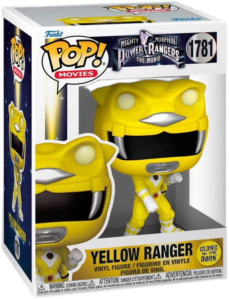 Funko-Pop! Filme: Mighty Morpin Power Rangers Der Film – Yellow Ranger (leuchtet im Dunkeln) Nr. 1781