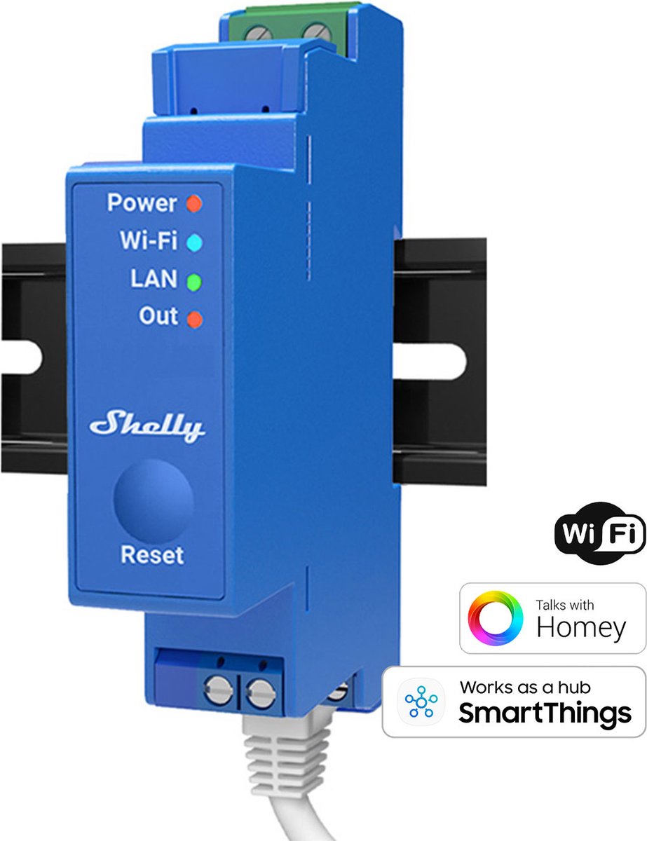 Shelly stromloser WLAN-Schalter für Smart Home Pro