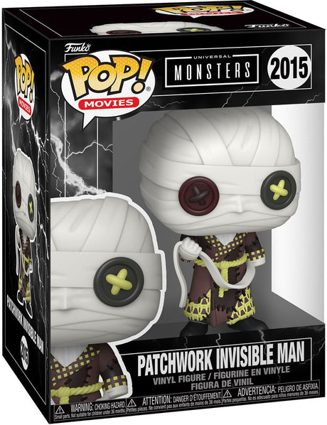 Funko pop! movies: universal monsters - patchwork inivisble man #2015