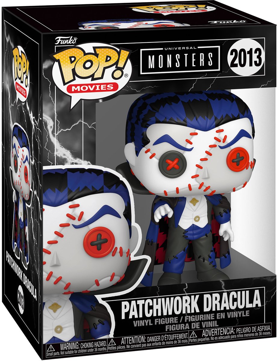 Funko pop! movies: universal monsters - patchwork dracula #2013