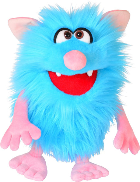 Living Puppets Handpuppe Barkch – weiche Plüsch-Handpuppe von 35 cm mit beweglichen Armen – Kuscheltier für Rollenspiele, Geschichten und fantasievolles Spielen – für Kinder ab 3 Jahren