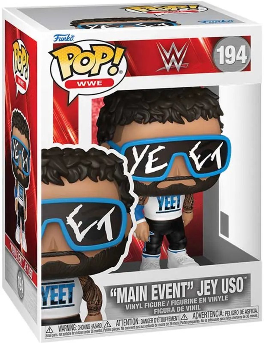 Funko-Pop! wwe – „Main Event“ jey uso #194