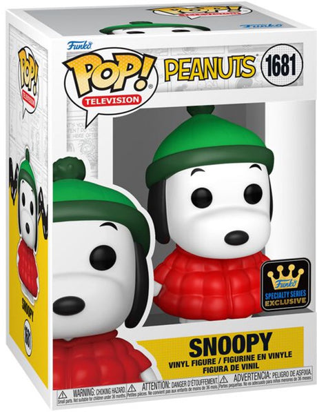 Funko Peanuts Snoopy im Mantel (Chase Edition möglich!) Vinylfigur Unisex Pop! - neutral - Standard