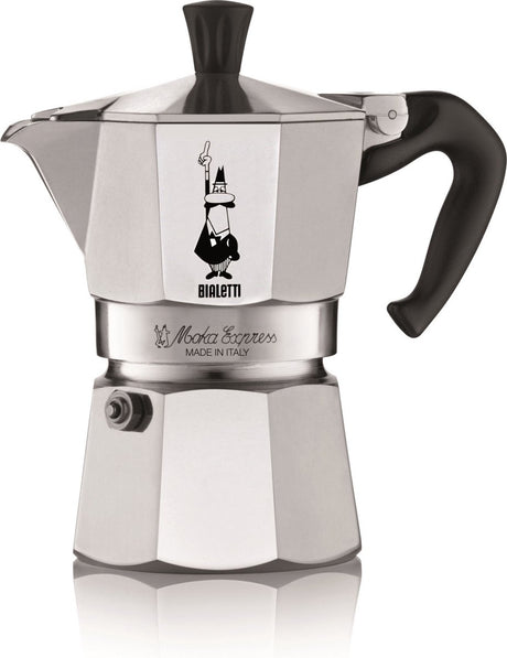 Bialetti Moka Express – Perkolator – 2 Tassen – Aluminium