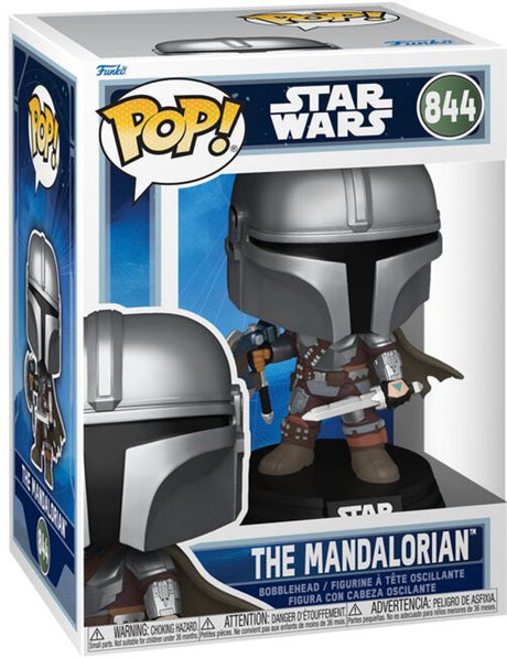 Funko star wars the mandalorian vinylfiguur 844 unisex pop! - neutraal - standard
