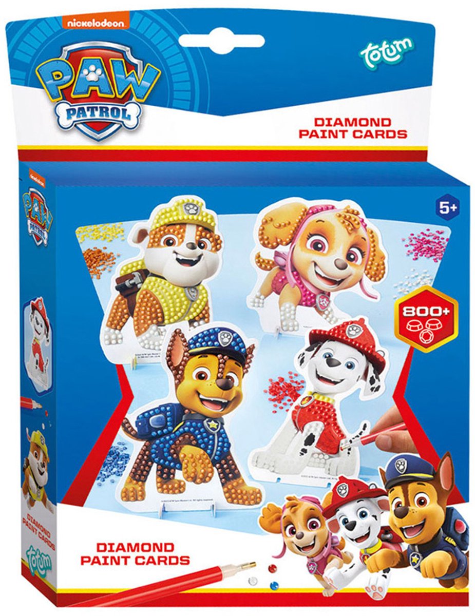 Totum Paw Patrol Diamond Malerei Handwerkssatz