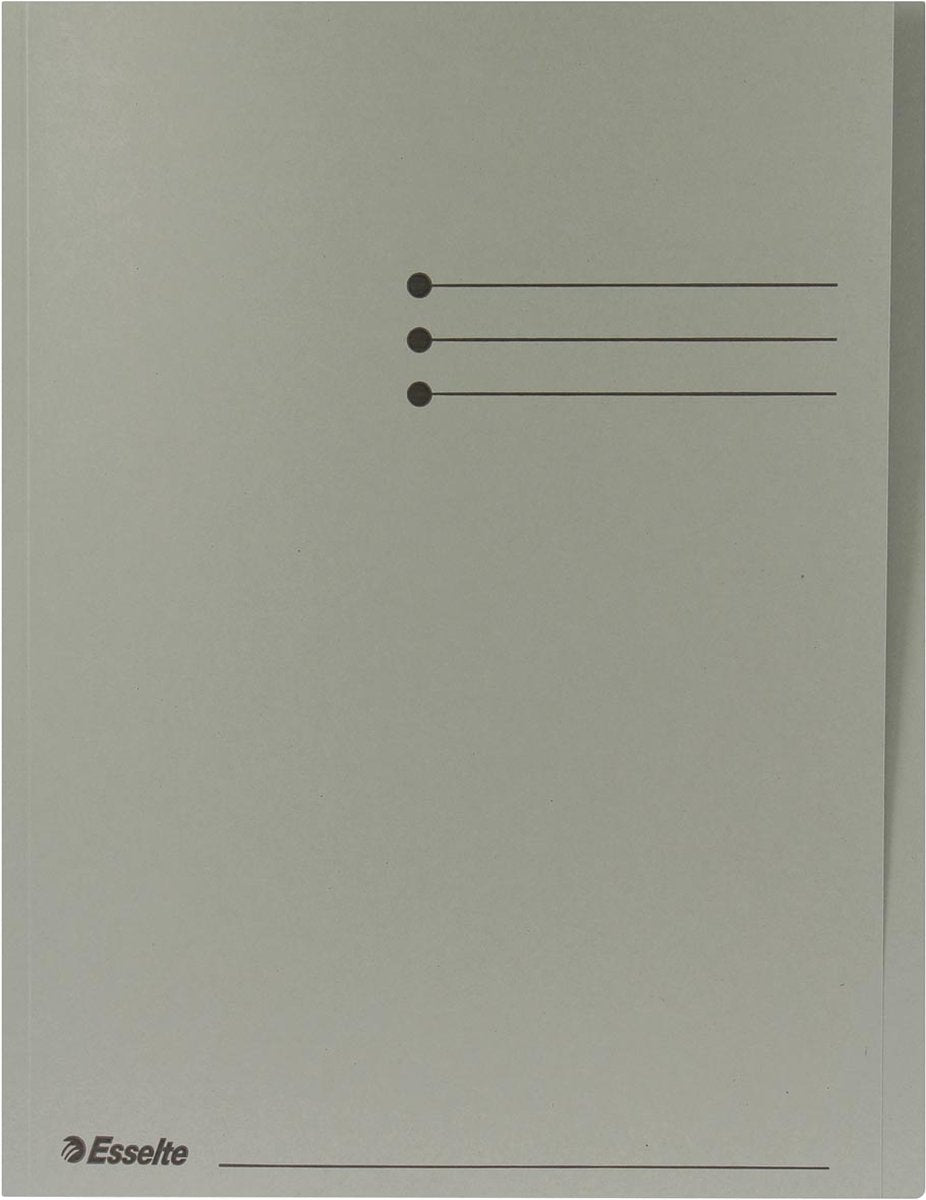 Esselte Einsteckmappen aus 100 % recyceltem Karton – A4 – 100 Stück – mehrfarbig