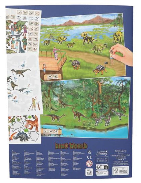 Depesche – Erstellen Sie Ihr Dino-Zoo-Stickerbuch