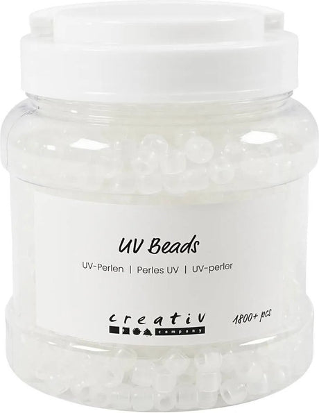 Kreativunternehmen https: www.cchobby.nl uv-beads-l-6-mm-d-8-mm-hole size-4-mm-ca. 1800-piece-various-colors-320-gr-700-ml-1-box