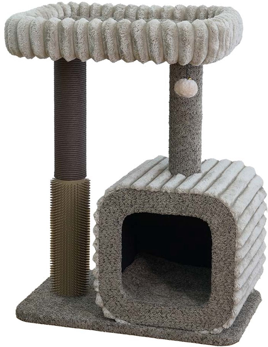 Ebi Kratzbaum Pisa für Katzen 59x39x77cm beige