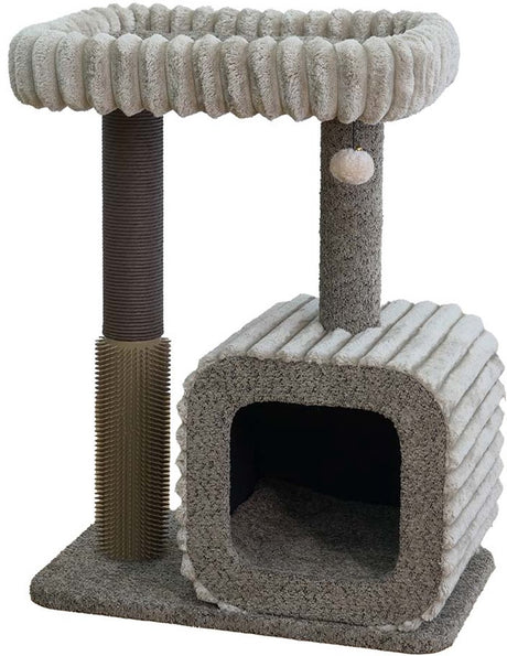 Ebi Kratzbaum Pisa für Katzen 59x39x77cm beige