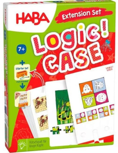 Haba-Spiel – Logik! Koffer - Erweiterungsset 7+ - gefährliche Tiere (deutsche Verpackung mit niederländischer Anleitung)