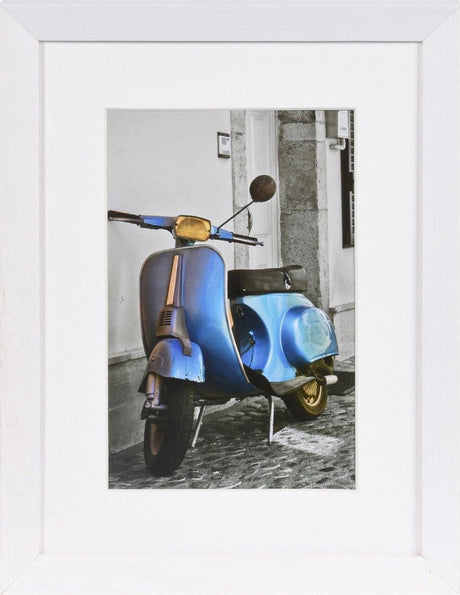 Henzo-Fotorahmen – Umbrien – Fotogröße 15 x 20 cm – weiß