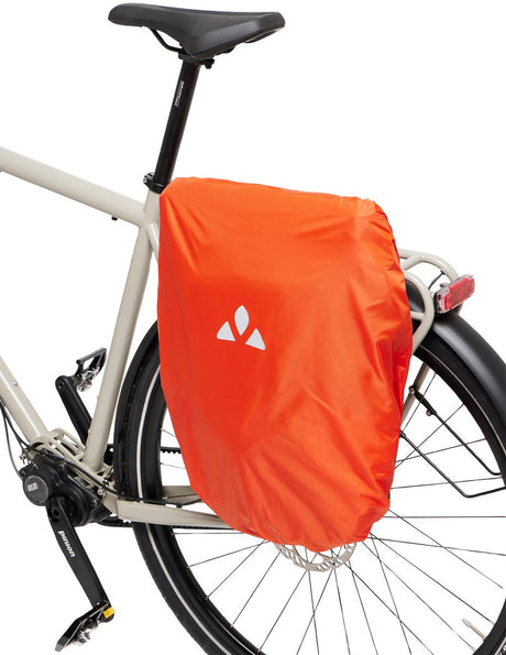 Vaude Fahrradregenschutz Orange Junge