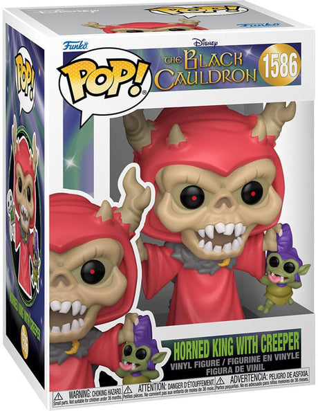 Funko Taran und der Zauberkessel Horned King mit Creeper Vinylfigur 1586 Unisex Pop! - neutral - Standard