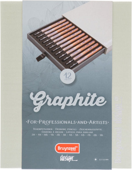 Bruynzeel Design Graphite Box Graphitstifte – 12 Stück