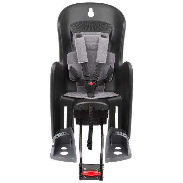 Polisport Kindersitz hinter Bilby Maxi RS Rahmenmontage – schwarz