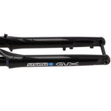 Srsuntour Suntour Kies Gvx Vordergabel 700c für 40 mm verjüngter 12 mm schwarz