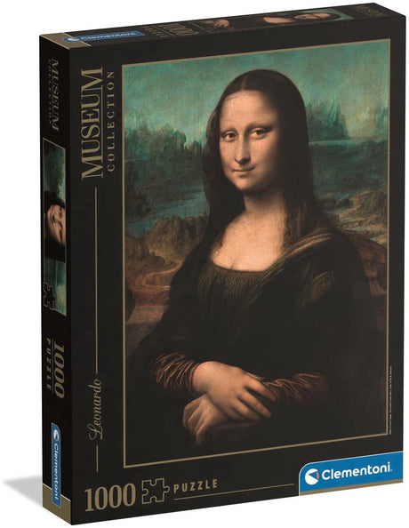 Clementoni – Puzzle – 1000 Teile – Mona Lisa (Leonardo da Vinci) – Puzzle für Erwachsene
