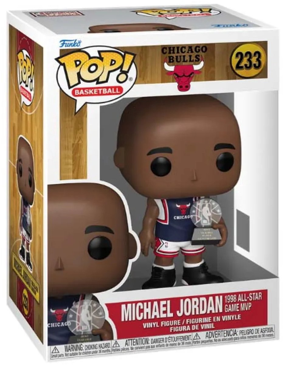 Funko-Pop! Basketball: Chicago Bulls – Michael Jordan (1998 ADG MVP) #233