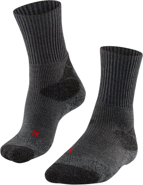 Falke TK-X Expedition Ultradicke Polsterung Wolle Funktionsmaterial Wandersocken Herren Grau - Größe 42-43
