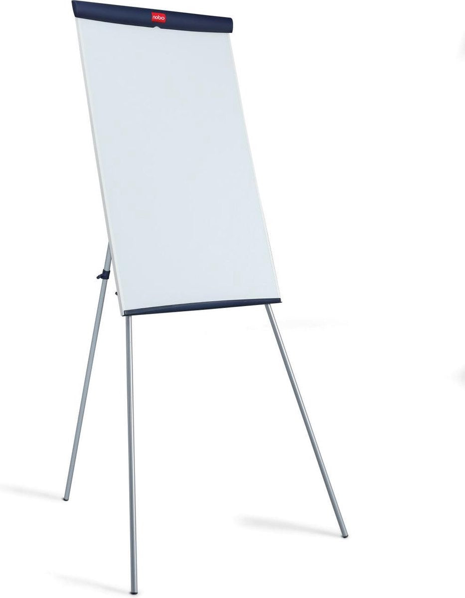 Nobo Essence Flipchart aus Stahl – mit Stativständer – magnetisch – weiß