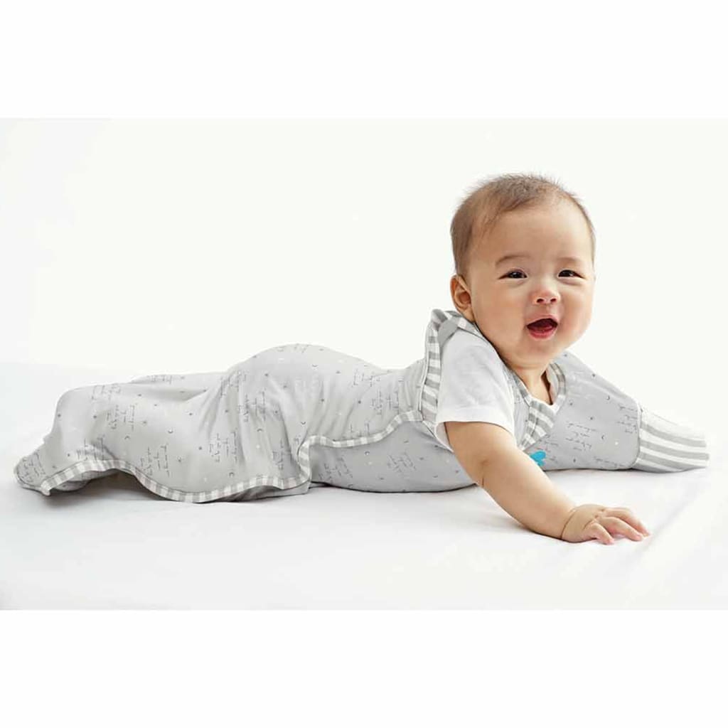 Love to Dream Love To Dream Baby Cloth Swaddle Up Transition Bag Lite Phase 2 M Gray