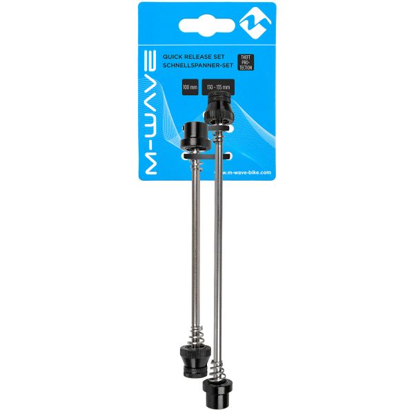 M -Wave Quick -Release Set Old 100 + 135 mm -Schwarz