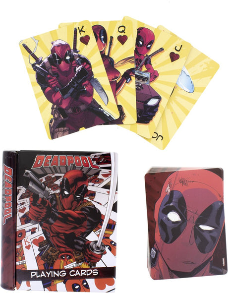 Paladone Marvel: Deadpool-Kartenspiel