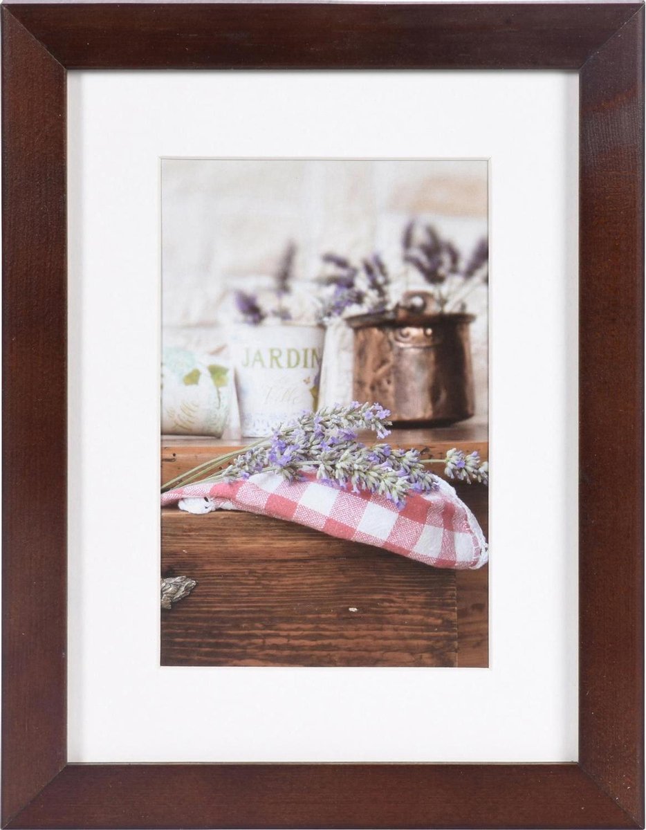 Henzo Fotorahmen - - Jardin - Fotogröße 15x20 cm - Dunkelbraun