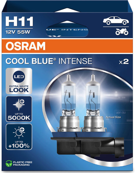 Osram Cool Blue Intense Nextgen – Halogenlampe – 5000 K – stilvolles Design