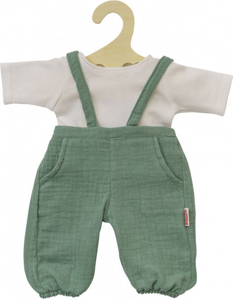 Heless Puppenlatzhose grün, 28-35 cm (passend für Paolo Reina Gordi Puppe)