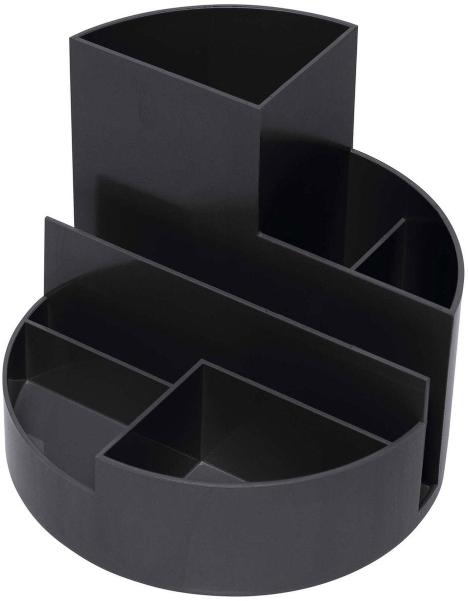 Maul Stiftetui Rindsbox Kunststoff 14 x 14 x 12,5 cm schwarz