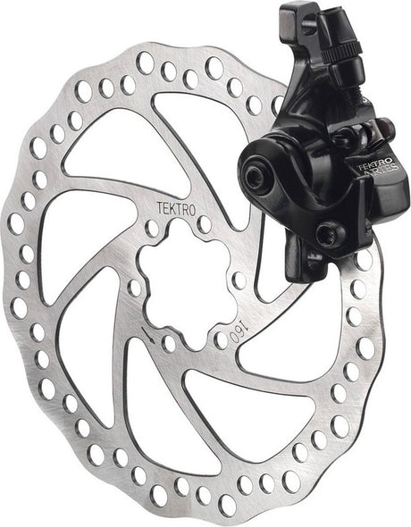Tektro-Scheibenbremssatz hinter dem Aries MD-M300