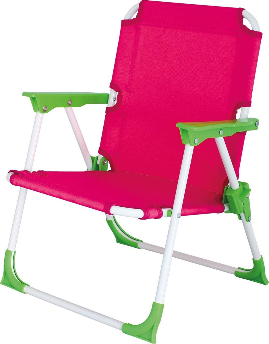 Eurotrail Campingstuhl Nicky Junior 46 cm Polyester Stahlrosa