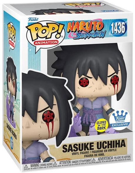 Funko-Pop! Animation: Naruto – Sasuke Ichiha Amaterasu #1436 Gitd Sonderausgabe