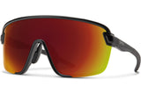 Smith Bobcat Brille Black Chromapop Red Mirror