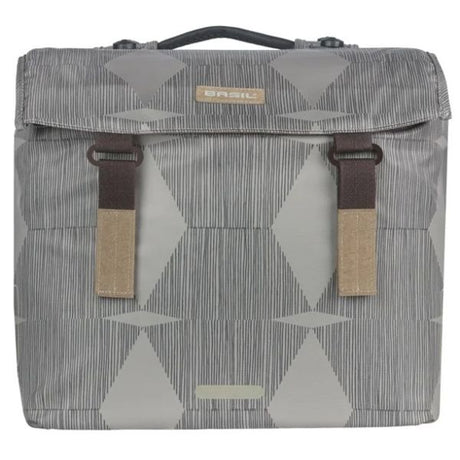 Basil Doppelte Fahrradtasche Elegance Mik 40 – 49 Liter – Chateau Taupe