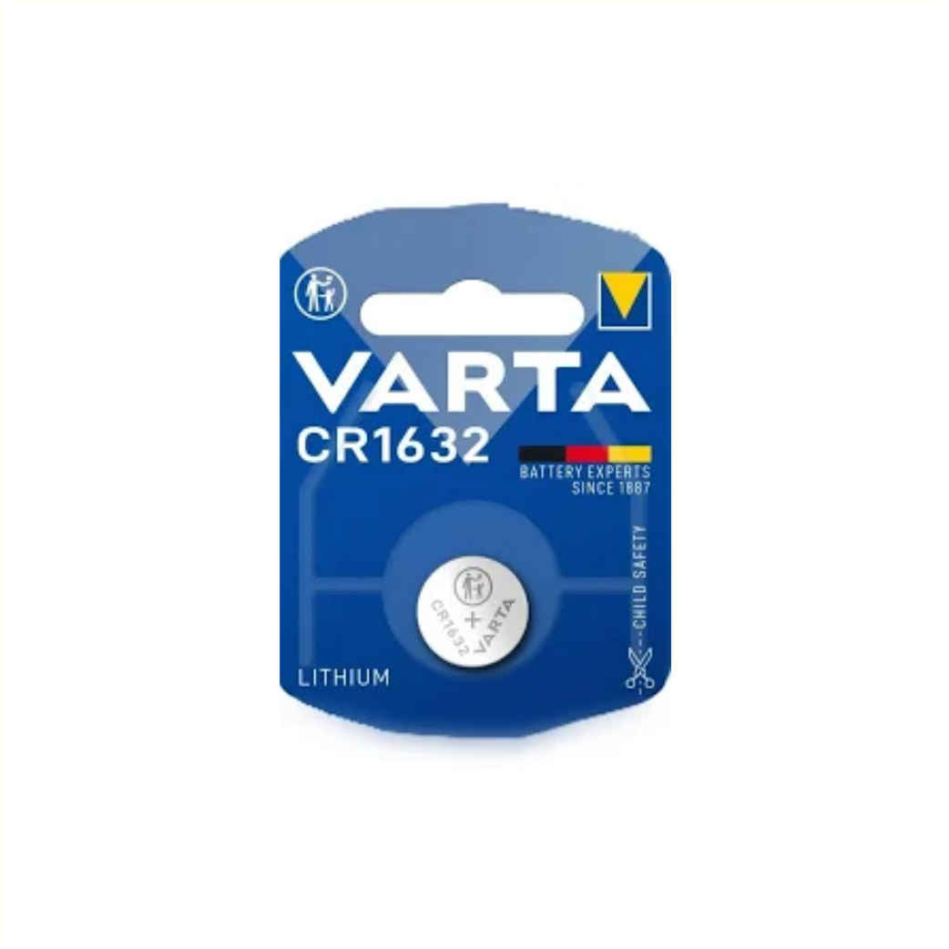 Var button cell battery CR1632 Lithium 3V