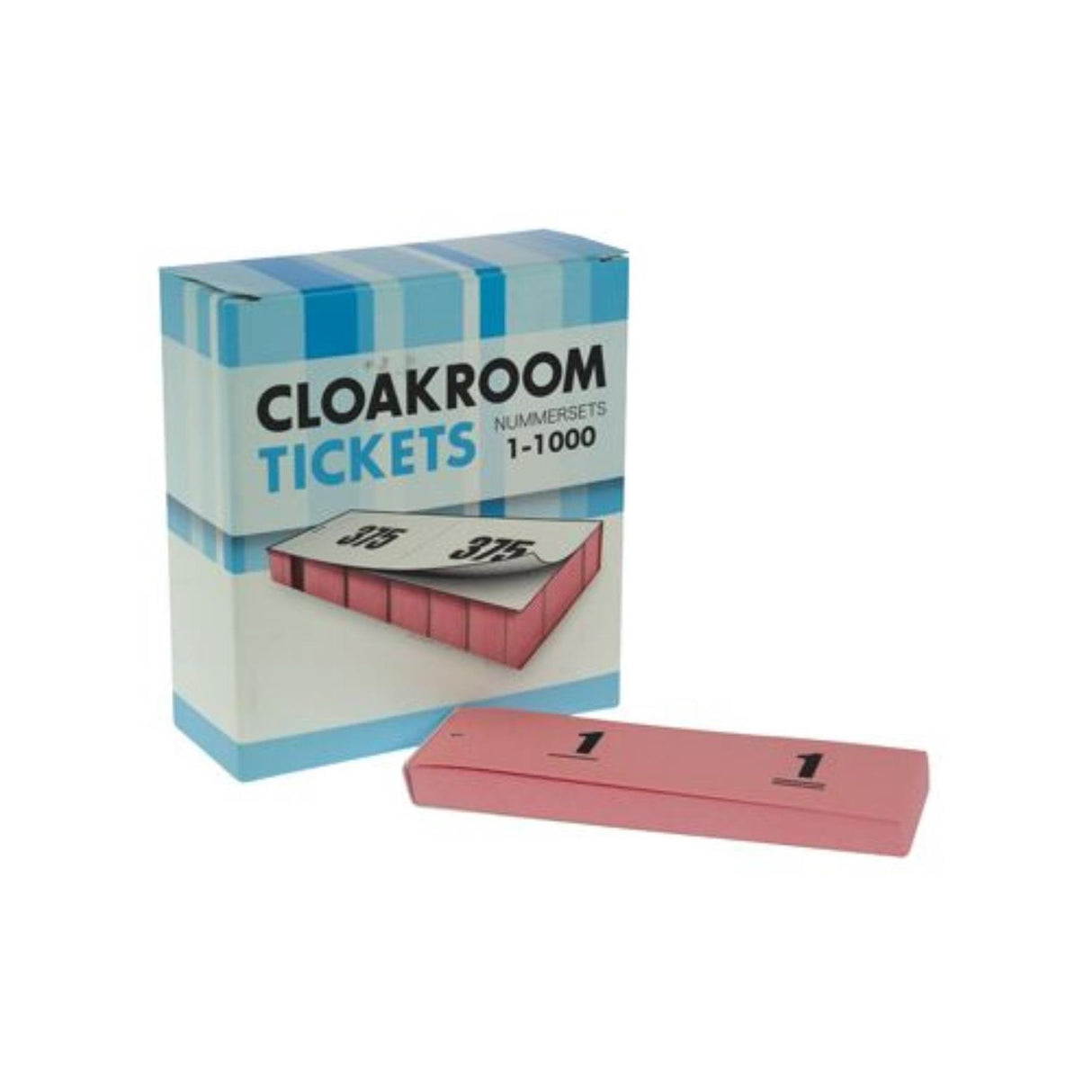 Haza Box Garderobenblöcke Zahlenset rosa