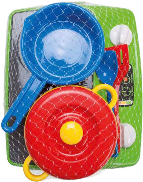 Dantoy Kinderkochfeld-Set, 6-teilig.