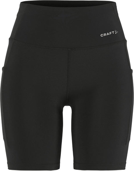 Craft Essence Short Tights 3 W Damen Sportleggings – Schwarz