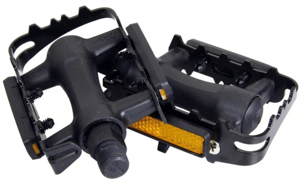 FPD AA+ NW-91K Pedalset Stahl Kunststoff Schwarz 9 16 Gewinde OEM