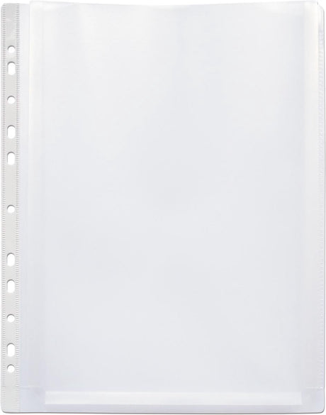 Elba deckt Packung Faltenbalg 100 Teile transparent A4 10 Stück ab