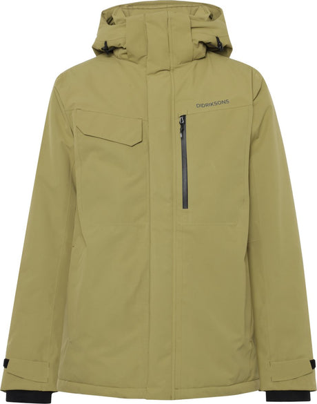 Didriksons Stefan USX JKT Herren Outdoorjacke – Olivgrün