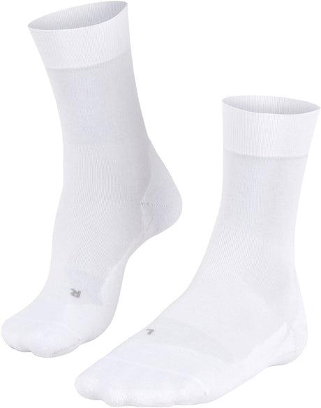 Falke go2 Anti-Blister Baumwolle Funktionsmaterial Golfsocken Herren weiß – Größe 39-41