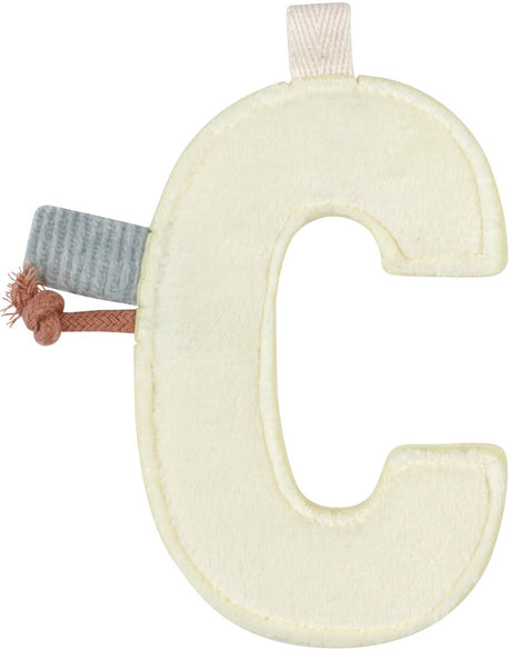 Little dutch slinger element - letter c - ecru