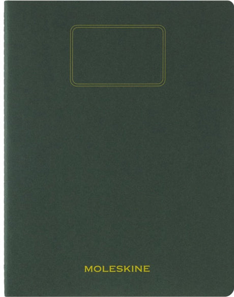 Moleskine-Studentennotizbuch XXL – weiches Kraftpapier – leer – Myrtengrün